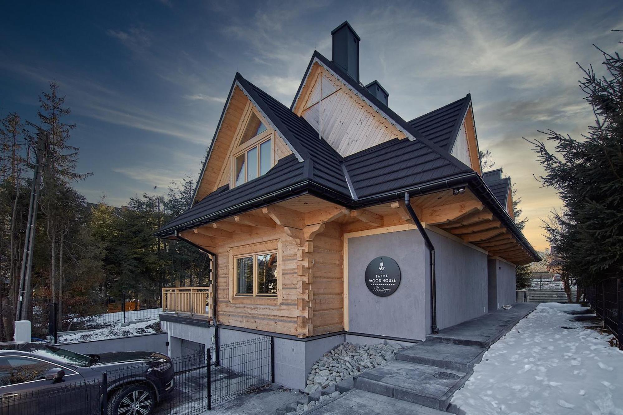 Villa Tatra Wood House Boutique Zakopane Exterior foto